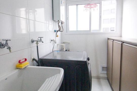 Área de Serviço de apartamento à venda com 3 quartos, 97m² em Vila Andrade, São Paulo