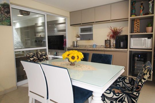 Varanda da Sala de apartamento à venda com 3 quartos, 97m² em Vila Andrade, São Paulo