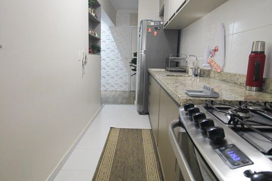 Cozinha de apartamento à venda com 3 quartos, 97m² em Vila Andrade, São Paulo