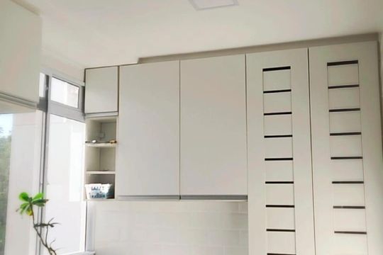 Cozinha de apartamento para alugar com 2 quartos, 45m² em Recreio dos Bandeirantes, Rio de Janeiro