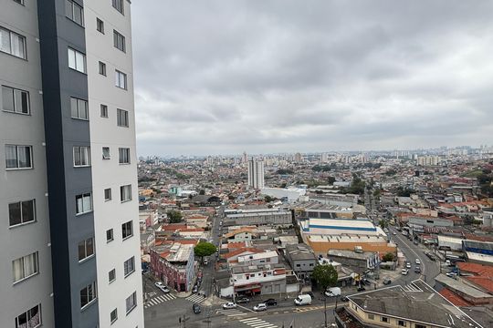 Quarto 2 Vista de apartamento para alugar com 2 quartos, 35m² em Santa Maria, Santo André