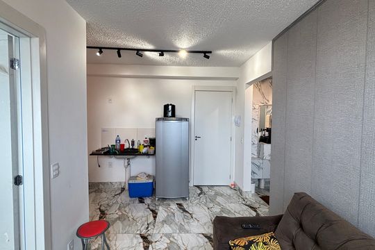 Sala de apartamento para alugar com 2 quartos, 35m² em Santa Maria, Santo André