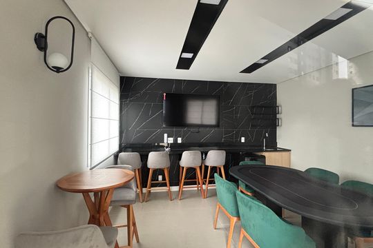 Área comum de apartamento para alugar com 2 quartos, 35m² em Santa Maria, Santo André
