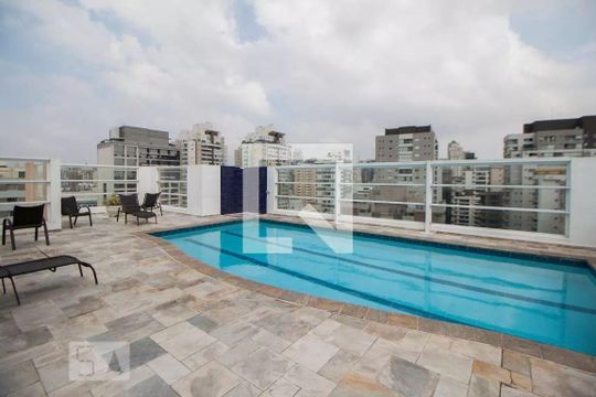 Área comum - Piscina de apartamento à venda com 1 quarto, 38m² em Consolação, São Paulo