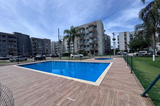 Área comum de apartamento à venda com 2 quartos, 54m² em Vargem Pequena, Rio de Janeiro