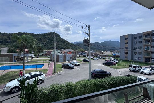 Varanda de apartamento à venda com 2 quartos, 54m² em Vargem Pequena, Rio de Janeiro