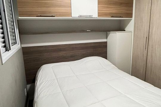 Quarto de apartamento à venda com 1 quarto, 43m² em Brás, São Paulo