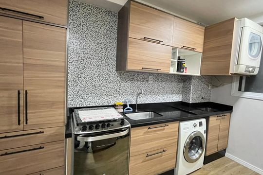 Cozinha de apartamento à venda com 1 quarto, 43m² em Brás, São Paulo