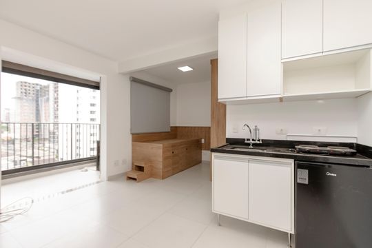 Studio de kitnet/studio para alugar com 1 quarto, 25m² em Campo Belo, São Paulo