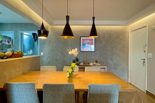 Sala de Jantar de apartamento à venda com 3 quartos, 117m² em Vila Madalena, São Paulo