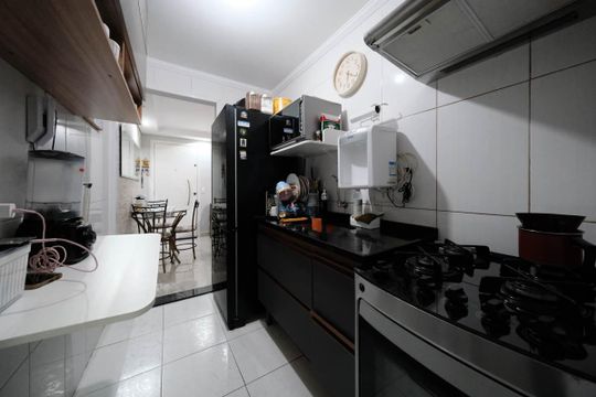 Cozinha de apartamento à venda com 2 quartos, 46m² em Itaquera, São Paulo