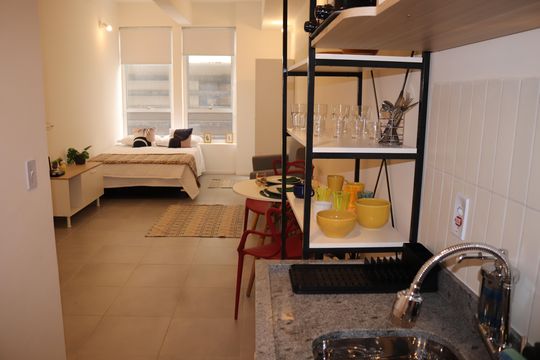Studio de kitnet/studio para alugar com 1 quarto, 26m² em República, São Paulo
