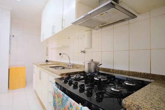 Cozinha de apartamento à venda com 3 quartos, 92m² em Vila Gomes Cardim, São Paulo