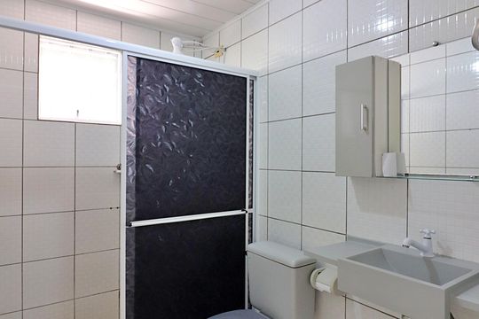 Banheiro Social de casa à venda com 4 quartos, 165m² em Jardim Vera Cruz, São Bernardo do Campo