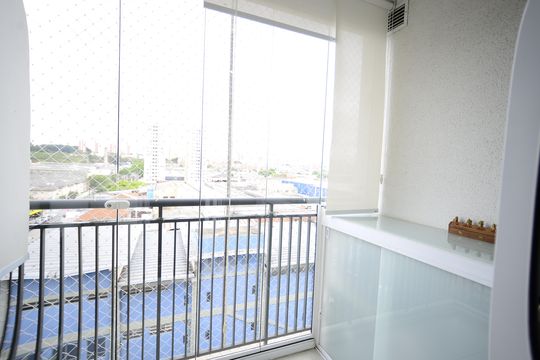 Varanda de apartamento à venda com 2 quartos, 51m² em Vila Carioca, São Paulo