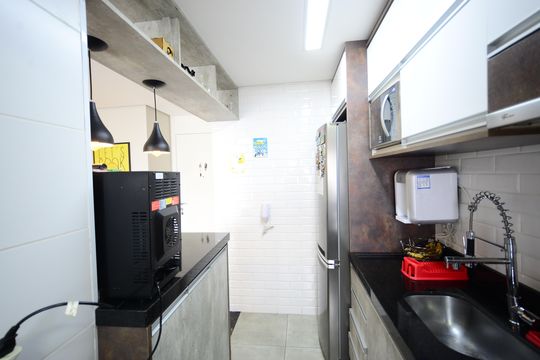 Cozinha de apartamento à venda com 2 quartos, 51m² em Vila Carioca, São Paulo