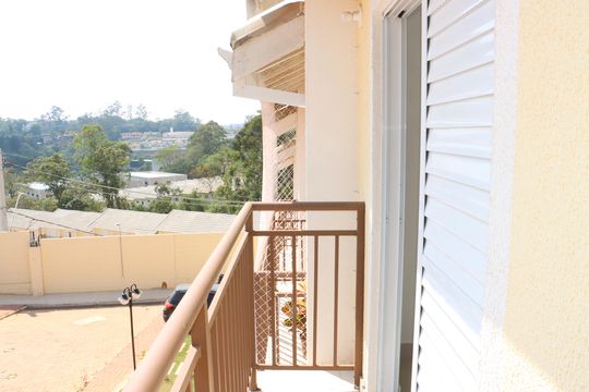 Quarto 1 Sacada de casa de condomínio para alugar com 2 quartos, 52m² em Chácara Ondas Verdes, Cotia