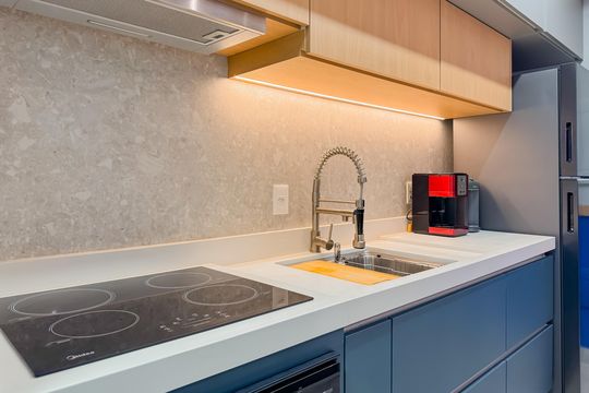 Cozinha de apartamento à venda com 2 quartos, 72m² em Ipiranga, São Paulo