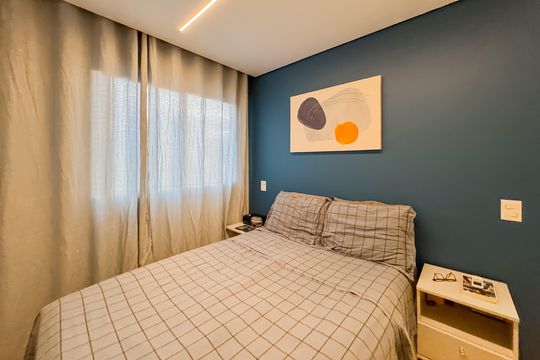 Suíte de apartamento à venda com 2 quartos, 72m² em Ipiranga, São Paulo
