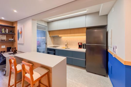 Cozinha de apartamento à venda com 2 quartos, 72m² em Ipiranga, São Paulo