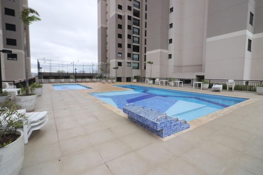 Área comum - Piscina de apartamento para alugar com 2 quartos, 39m² em Padroeira, Osasco