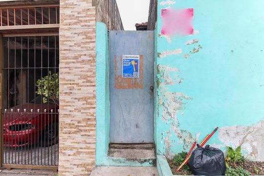 Fachada de casa para alugar com 1 quarto, 42m² em Cidade Nova São Miguel, São Paulo