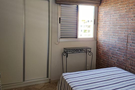 Quarto 1 de apartamento para alugar com 3 quartos, 73m² em Vila Moinho Velho, São Paulo