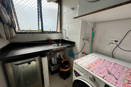 Área de Serviço de apartamento para alugar com 2 quartos, 53m² em Jardim Belval, Barueri