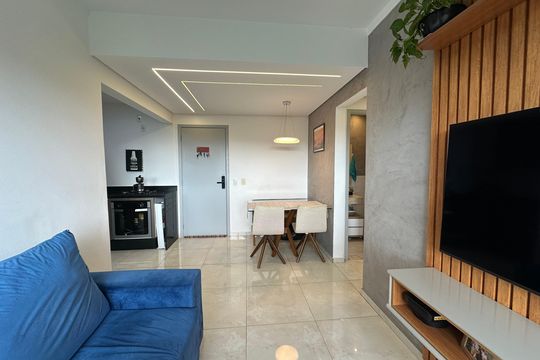Sala de apartamento para alugar com 2 quartos, 53m² em Jardim Belval, Barueri