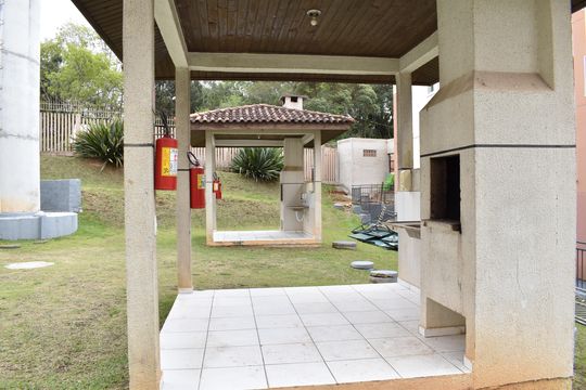 Área comum - Churrasqueira de apartamento para alugar com 2 quartos, 48m² em Santa Cândida, Curitiba