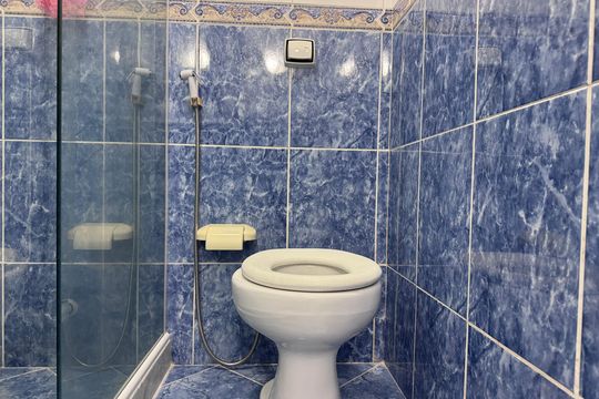 Banheiro da Suíte 2 de apartamento à venda com 4 quartos, 220m² em Recreio dos Bandeirantes, Rio de Janeiro