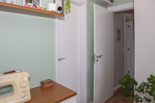 Suíte de apartamento para alugar com 2 quartos, 56m² em Lapa, São Paulo