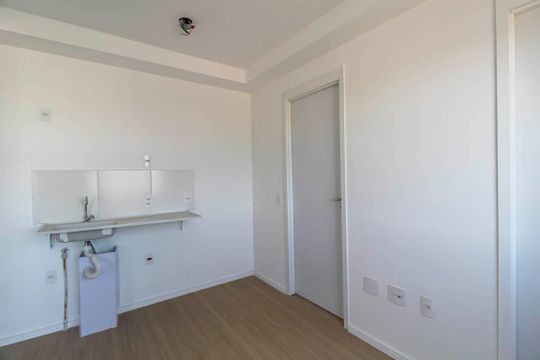 Sala/Cozinha de apartamento à venda com 2 quartos, 34m² em Vila Ema, São Paulo
