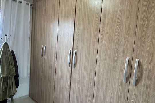 Quarto 2 de apartamento à venda com 2 quartos, 57m² em Vila Homero Thon, Santo André