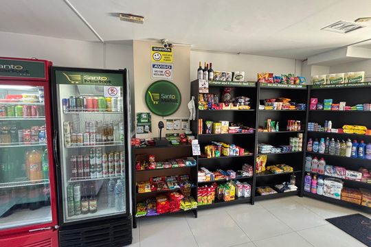 Área comum de apartamento à venda com 2 quartos, 57m² em Vila Homero Thon, Santo André
