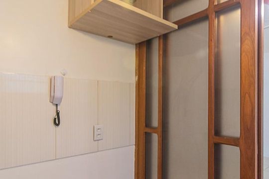 Cozinha de apartamento à venda com 1 quarto, 39m² em Santa Tereza, Porto Alegre