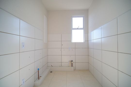 Cozinha de apartamento à venda com 2 quartos, 56m² em Canudos, Novo Hamburgo
