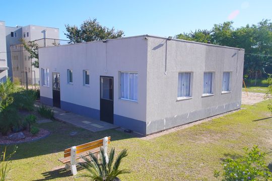 Área comum - Salão de festas de apartamento à venda com 2 quartos, 56m² em Canudos, Novo Hamburgo