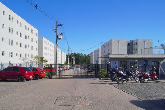 Fachada de apartamento à venda com 2 quartos, 56m² em Canudos, Novo Hamburgo