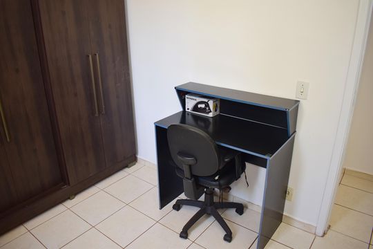 Quarto 1 de apartamento para alugar com 2 quartos, 45m² em Parque dos Lagos, Ribeirão Preto