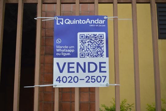 Placa de apartamento à venda com 2 quartos, 70m² em Vila Valparaíso, Santo André