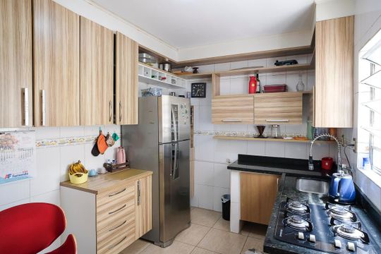 Cozinha de apartamento à venda com 3 quartos, 100m² em Vila Franca, São Bernardo do Campo
