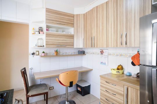 Cozinha de apartamento à venda com 3 quartos, 100m² em Vila Franca, São Bernardo do Campo