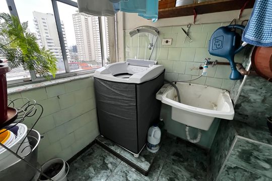 Área de Serviço de apartamento à venda com 3 quartos, 110m² em Santana, São Paulo