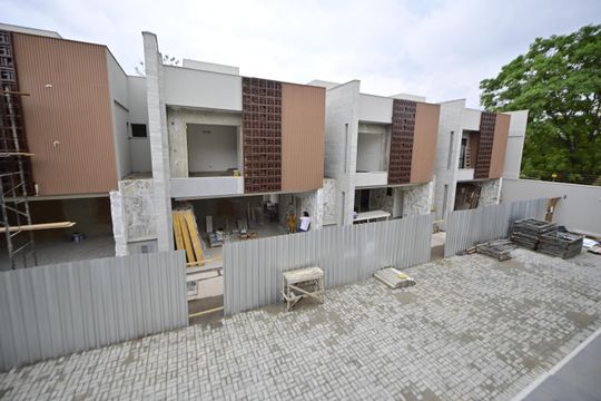 Vista da Varanda de casa de condomínio para alugar com 3 quartos, 153m² em Vila Rosa, Goiânia