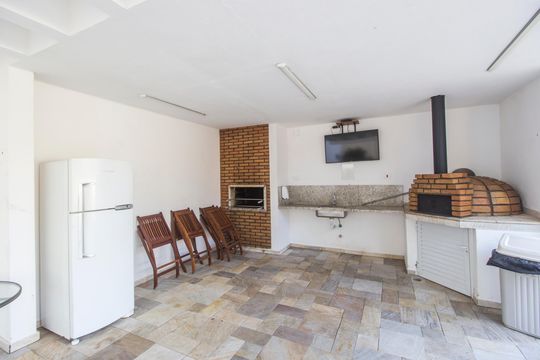 Área comum - Área Gourmet de apartamento à venda com 3 quartos, 133m² em Tamboré, Santana de Parnaíba