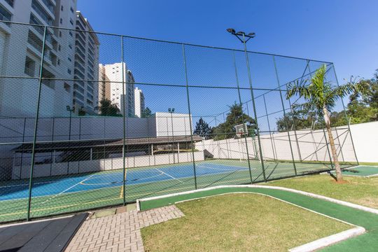 Área comum - Quadra Esportiva de apartamento à venda com 3 quartos, 133m² em Tamboré, Santana de Parnaíba