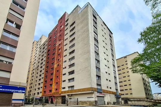 Fachada de apartamento à venda com 1 quarto, 49m² em Liberdade, São Paulo