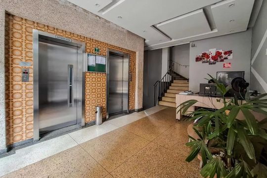 Área comum - Hall Social de apartamento à venda com 1 quarto, 49m² em Liberdade, São Paulo