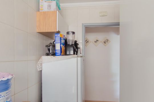 Cozinha de apartamento à venda com 1 quarto, 49m² em Liberdade, São Paulo